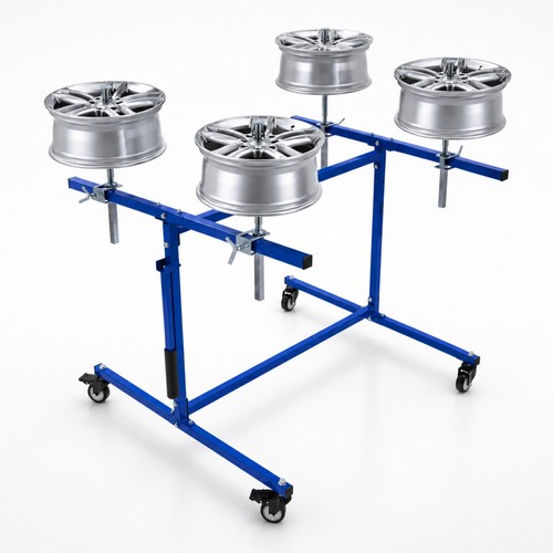Mobiler felgenlackierständer - mobiler,